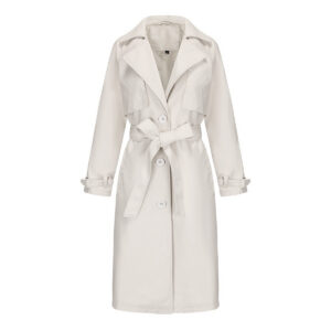 SpringAutumn Womens Trench Coat Long Loose Jacket