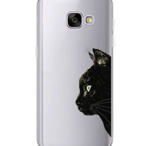 Ultra-thin soft plastic cartoon phone case cat mobile phone case