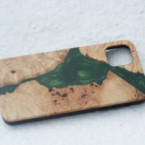 Resin Scar Wood Phone Case Cover