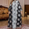 Women's Embroidered Dubai Dress Arab Clothing